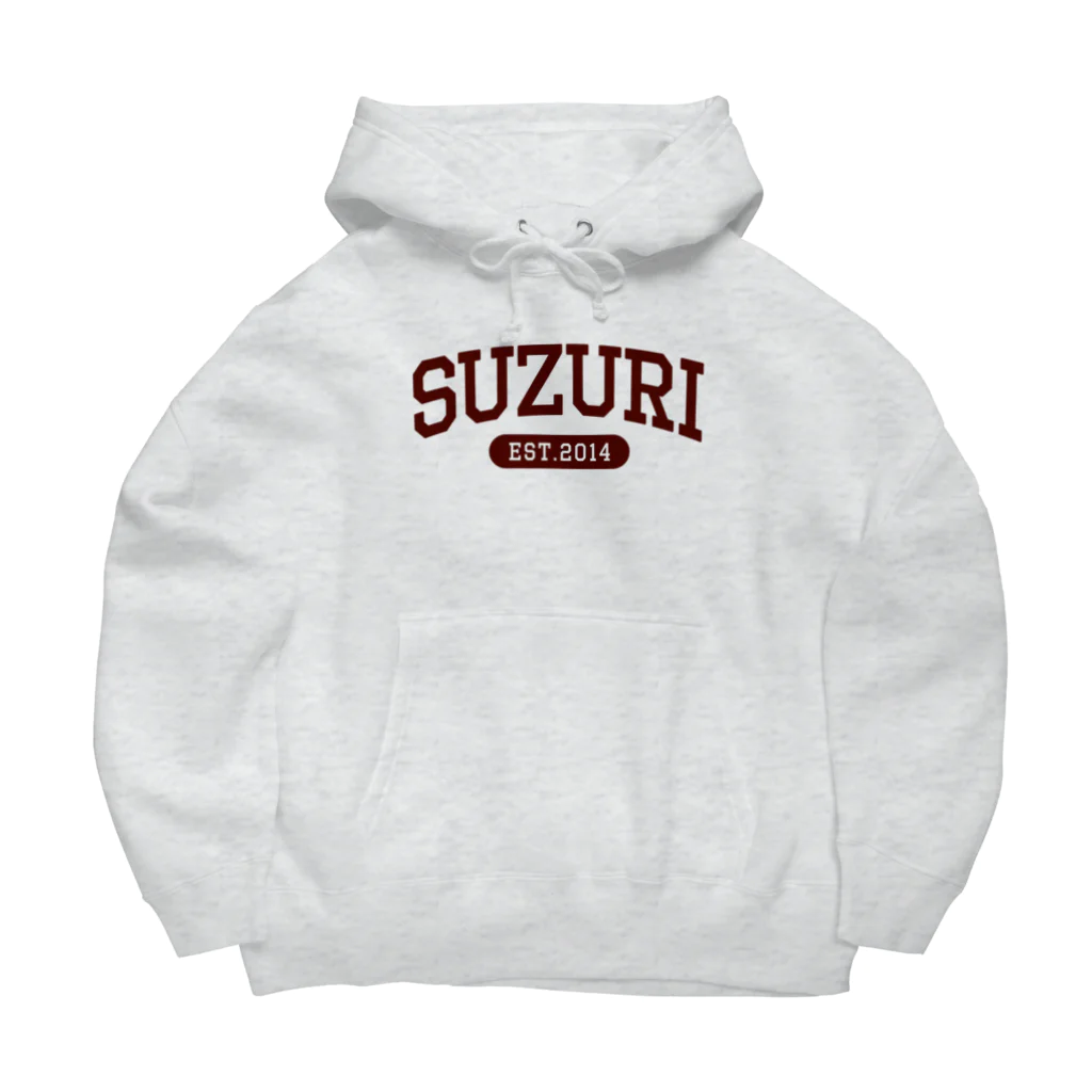 忍者スリスリくんのSUZURI University (burgundy) ビッグシルエットパーカー