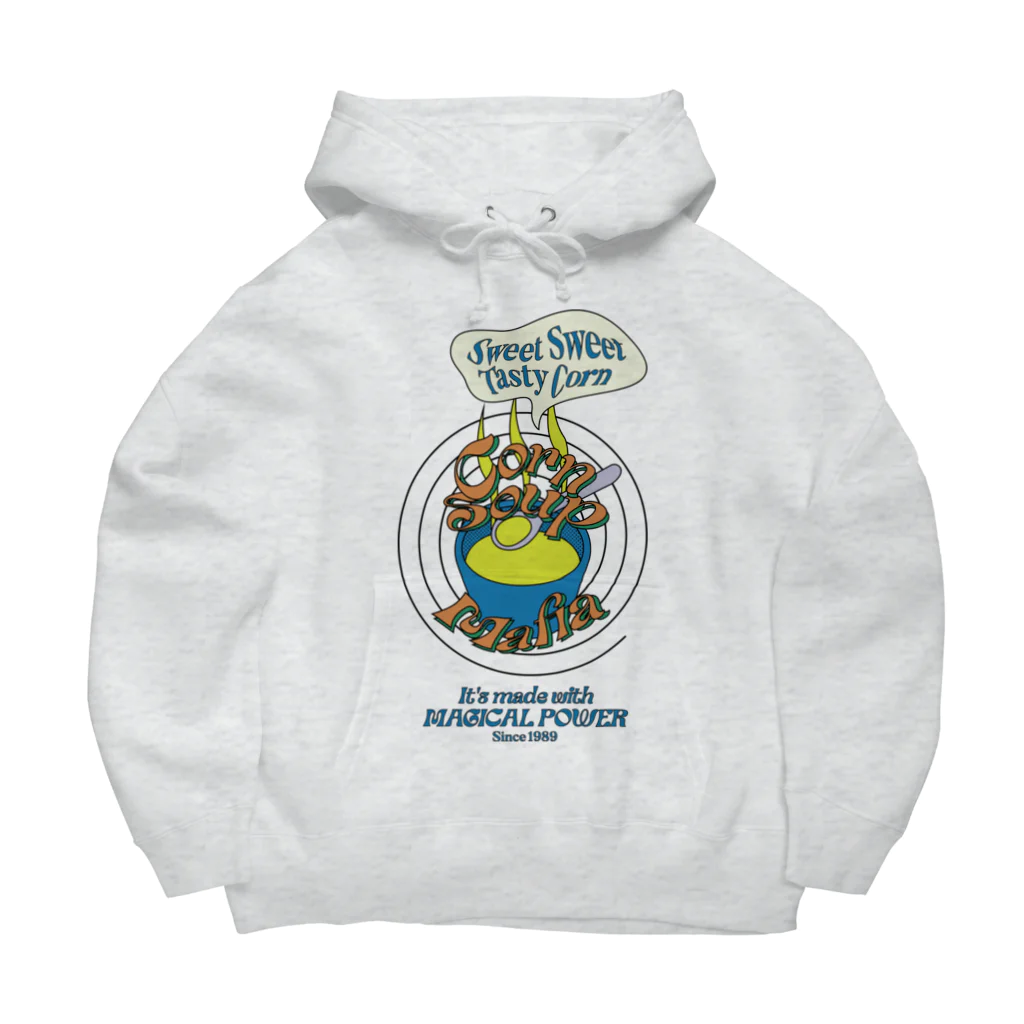 Parallel Imaginary Gift ShopのCorn Soup Mafia Big Hoodie