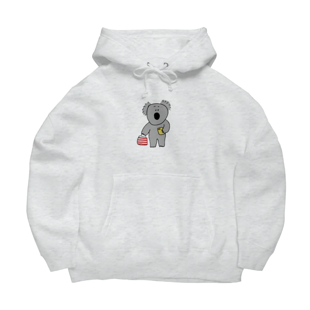 puppy puppyのお買い物メモを見返すこあらくん Big Hoodie