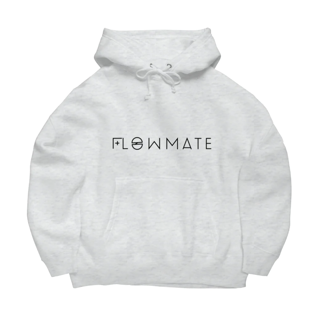 FLOWMATEのフローメイト ロゴシリーズ（黒） Big Hoodie