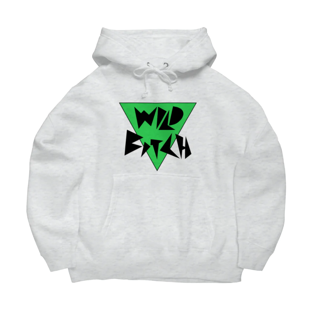 D2WEARのWILD BITCH ビッグシルエットパーカー