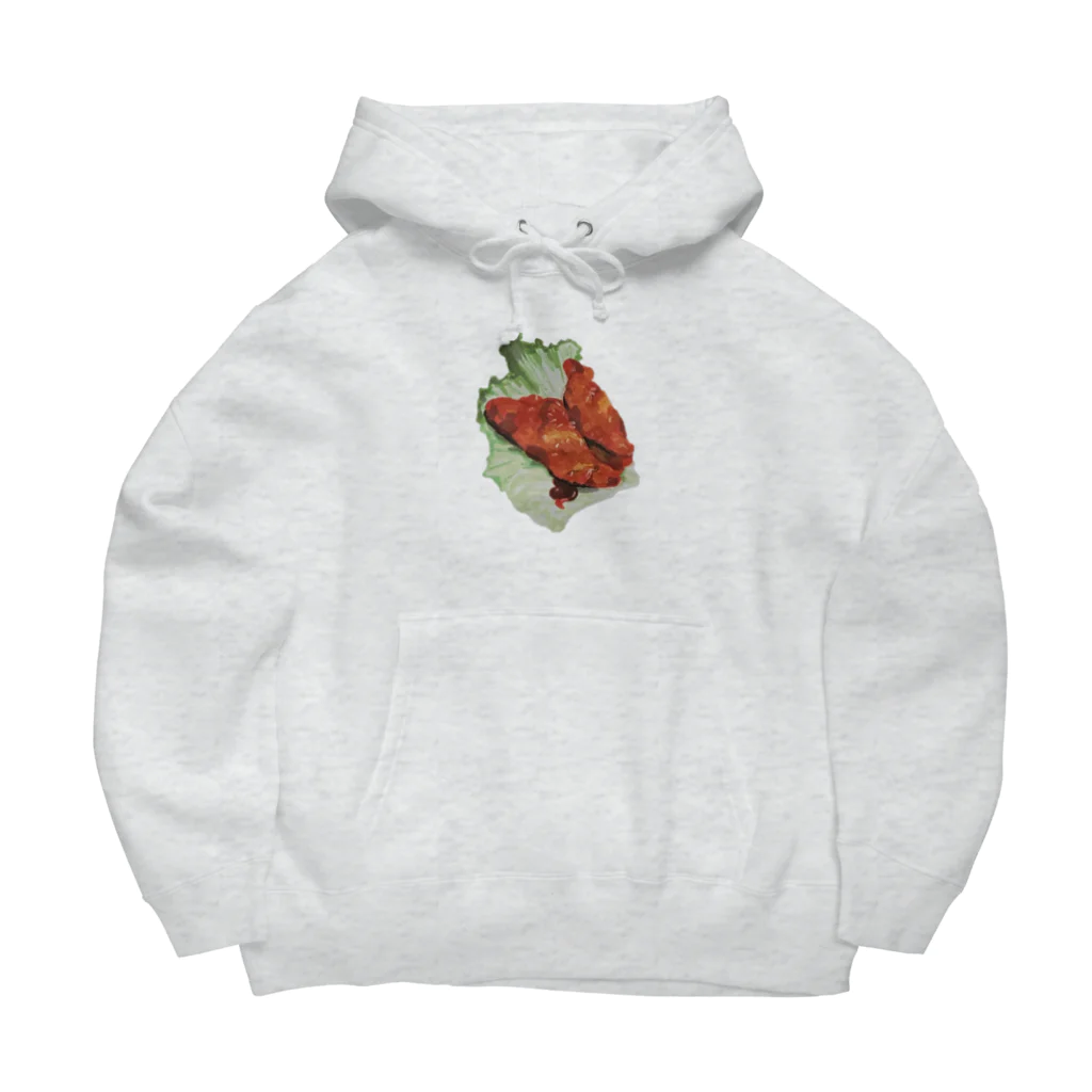 🐶シュナといろいろ🎨のヤンニョムチキン Big Hoodie