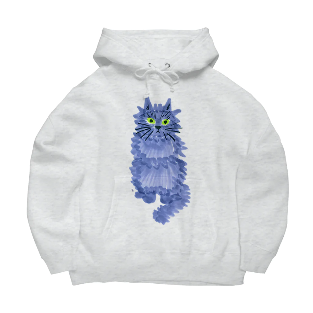 segasworksのながいねこ（お座り） Big Hoodie