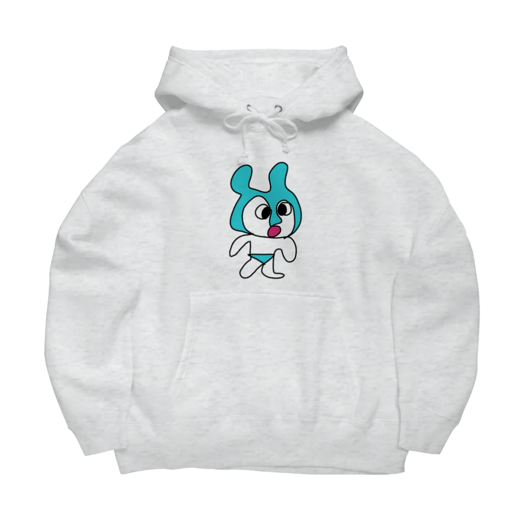 だらけたのうさぎ Big Hoodie