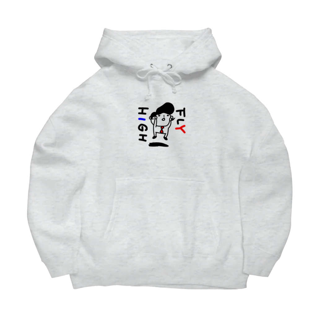 momino studio SHOPの高く跳ぶ Big Hoodie