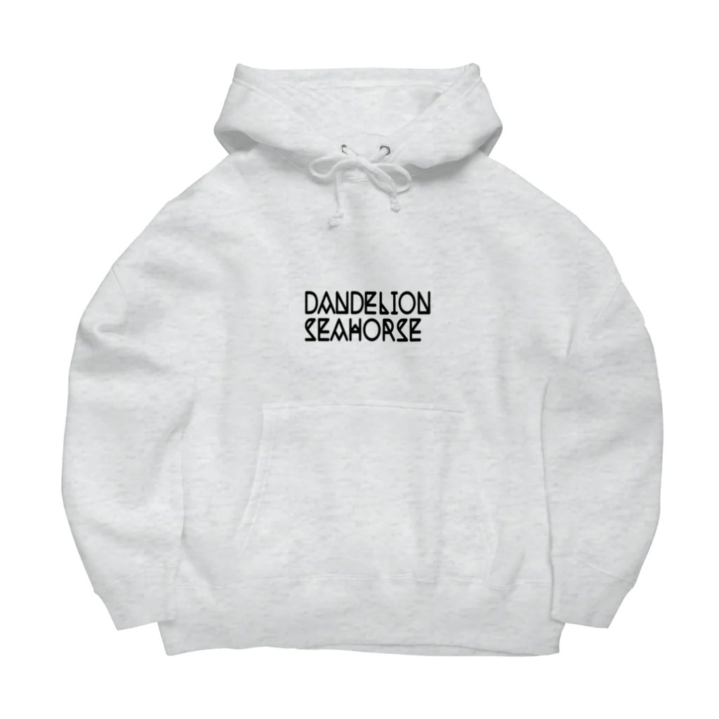 Dandelion Seahorseのいそべ後ろ姿 Big Hoodie