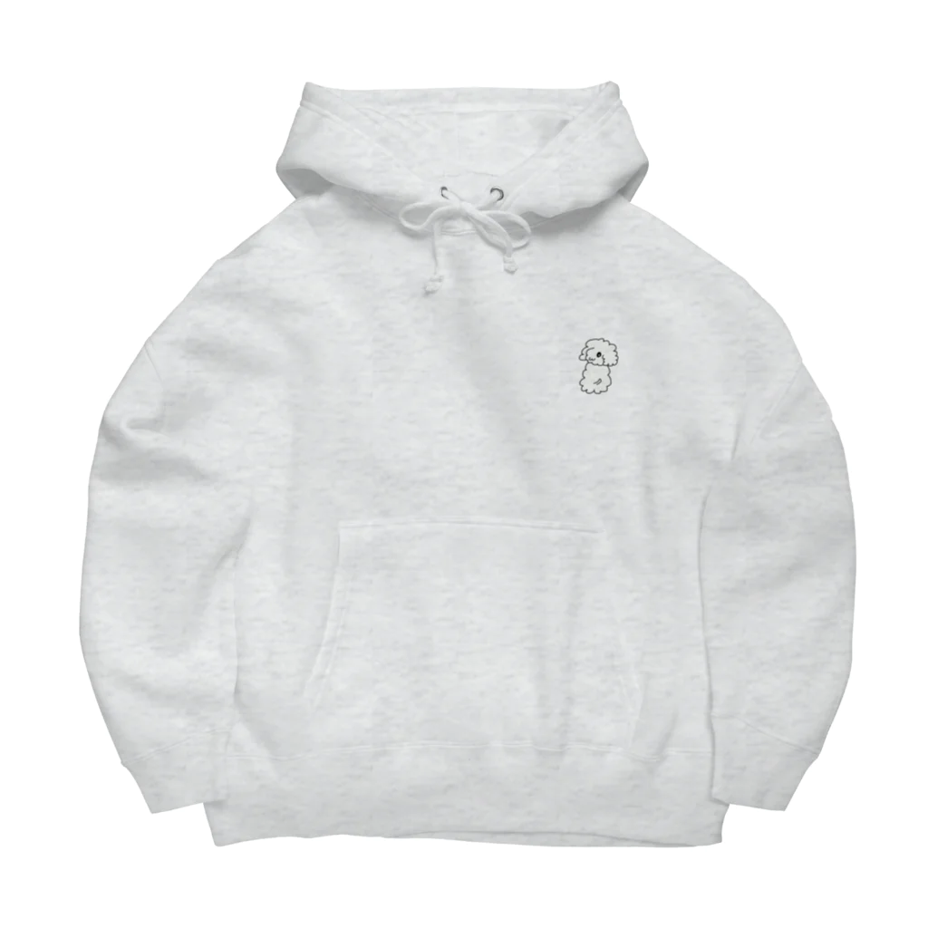 Dely by fuwafuwa companyのベンちゃんと見せかけてメッセージシリーズ Big Hoodie