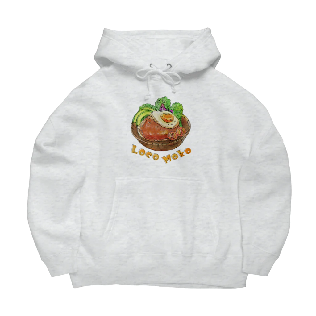 huroshikiのロコモコ/Loco Moko Big Hoodie