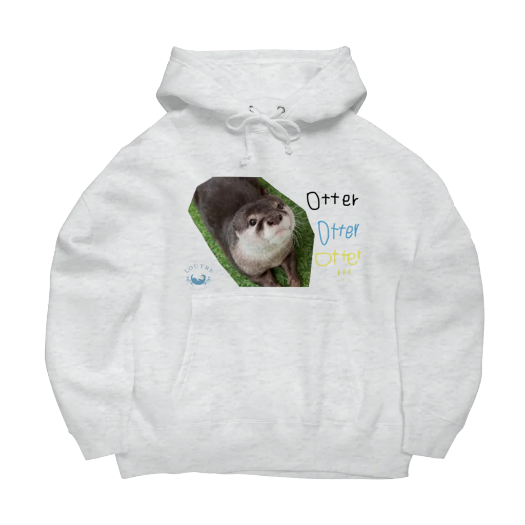 LOUTRE～カワウソと過ごす時間～のカワウソおだし Big Hoodie