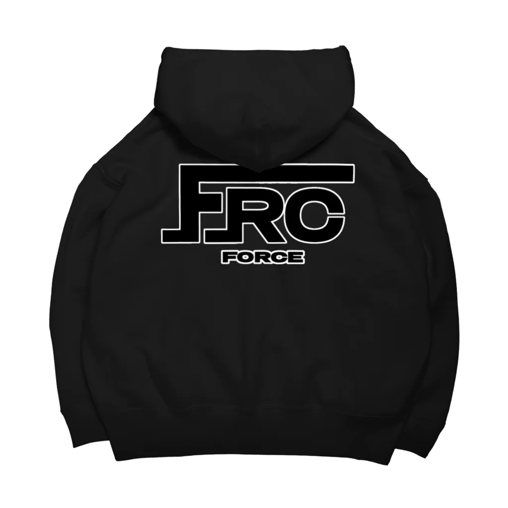 Forcee-sportsのFRC 背面 ビッグシルエットパーカー