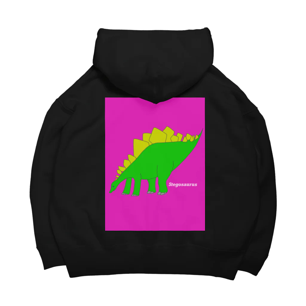 @ki / urbansaurusの緑のステゴサウルス Big Hoodie