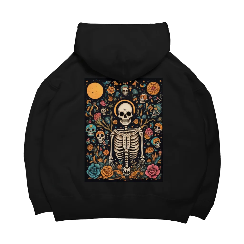 Skull sectionの月とドクロ Big Hoodie