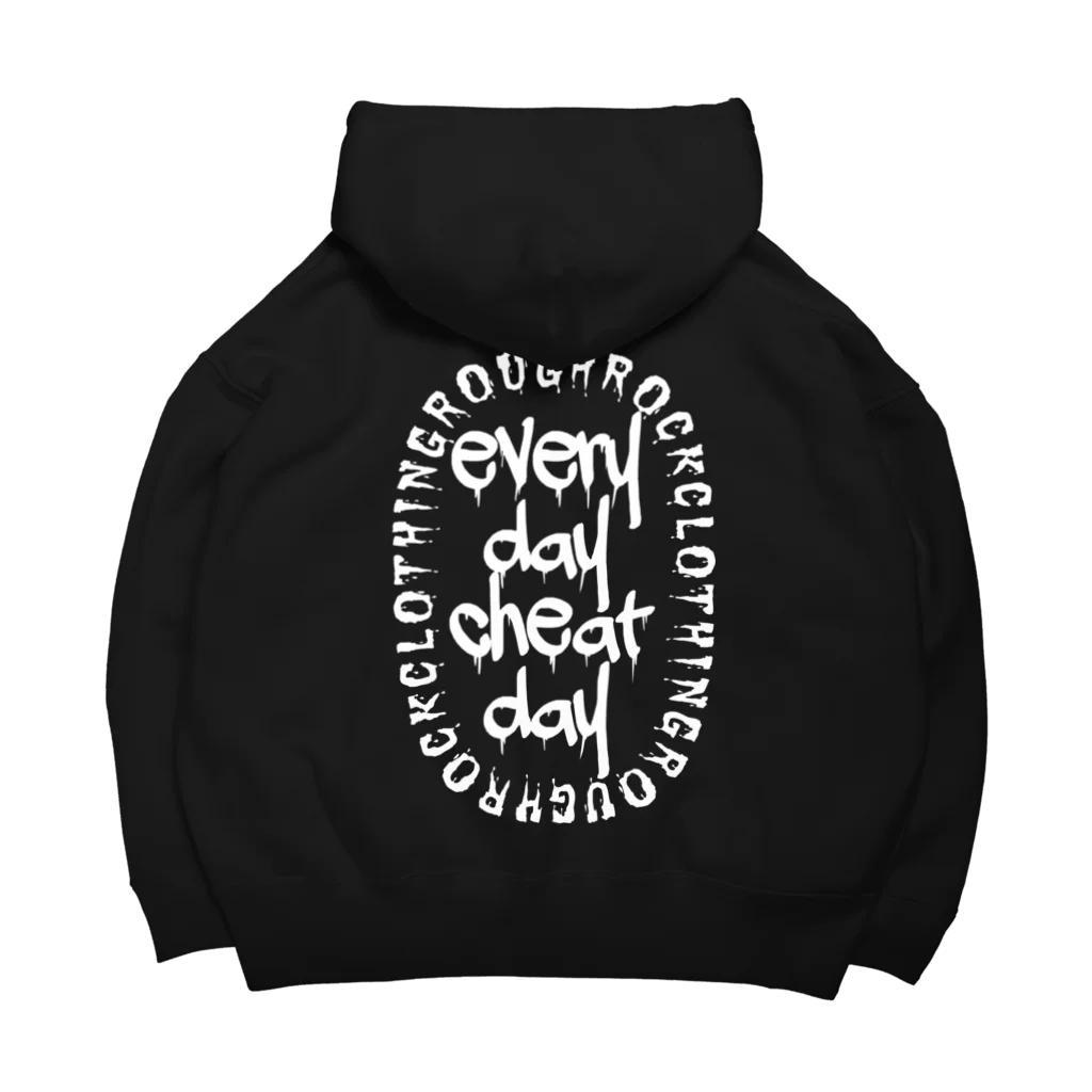 ROUGHROCKCLOTHINGのチートデイ濃色 ビッグシルエットパーカー