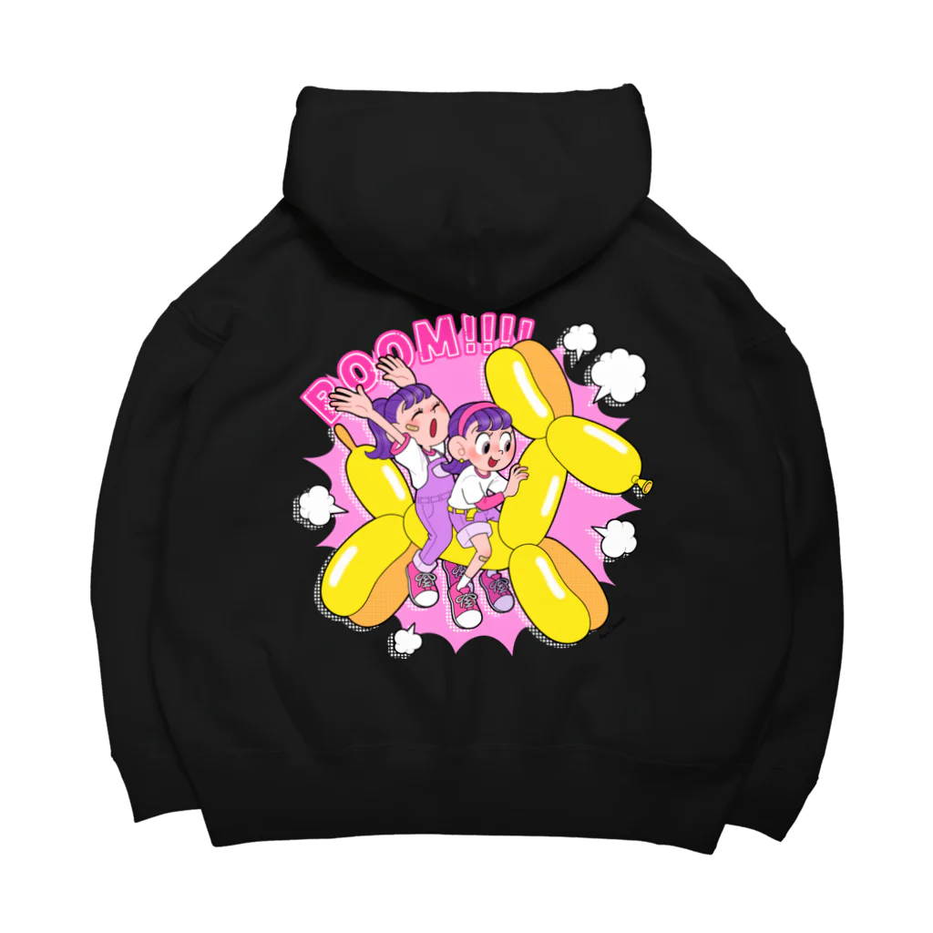 おおつきあやのBALLOON DOG Big Hoodie