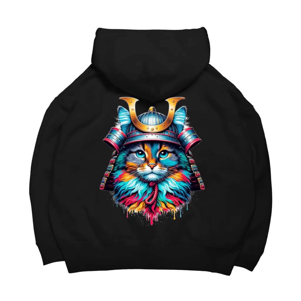 猫武者(NekoMusya)の猫武者 参上！ Big Hoodie