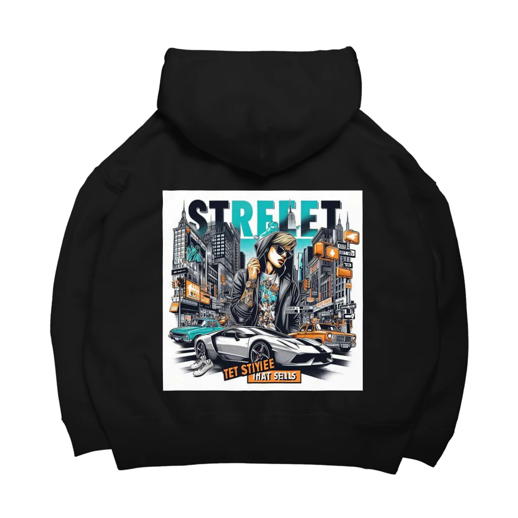 ビーストのSTREET ビッグシルエットパーカー