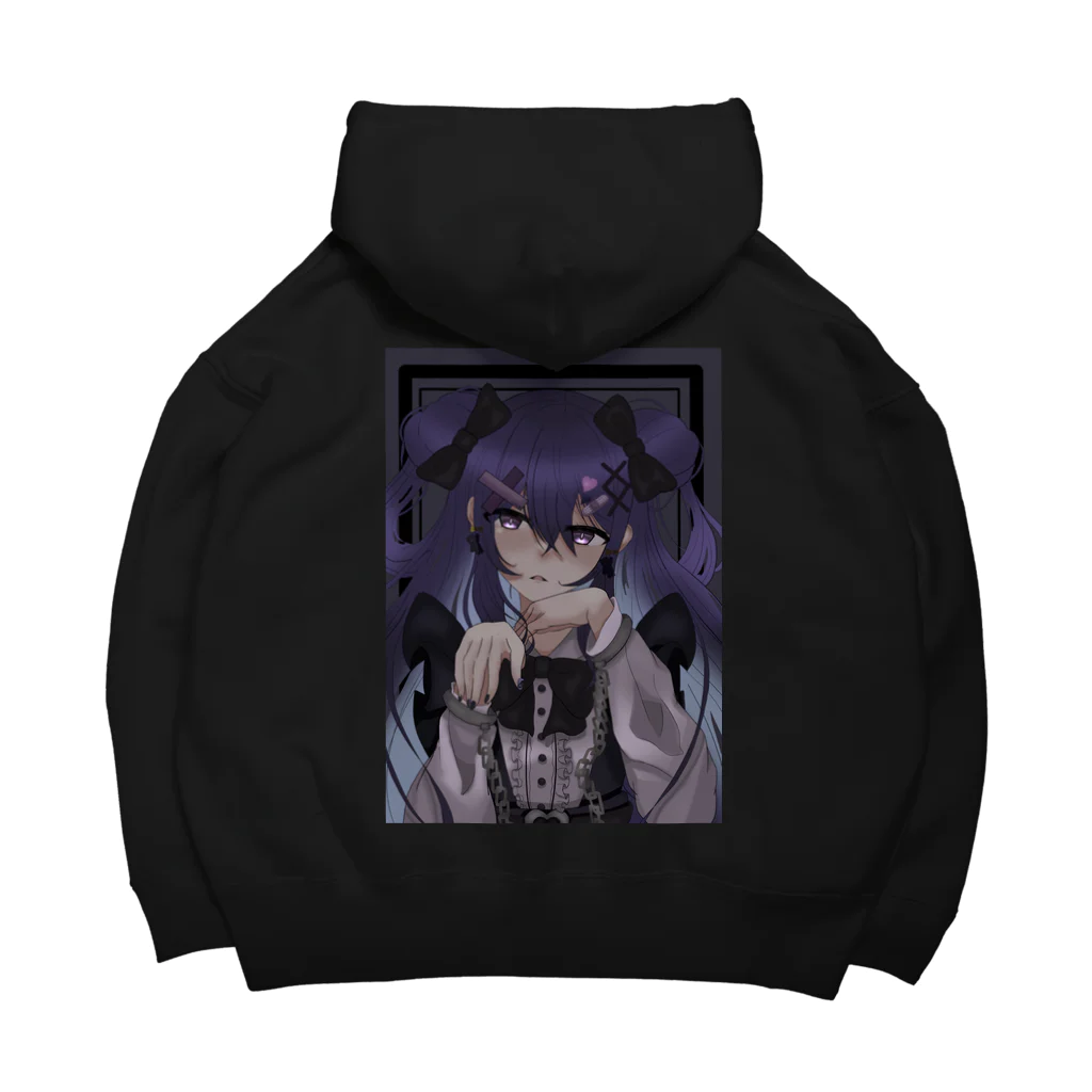 おもち。もちふわの地雷系少女 Big Hoodie