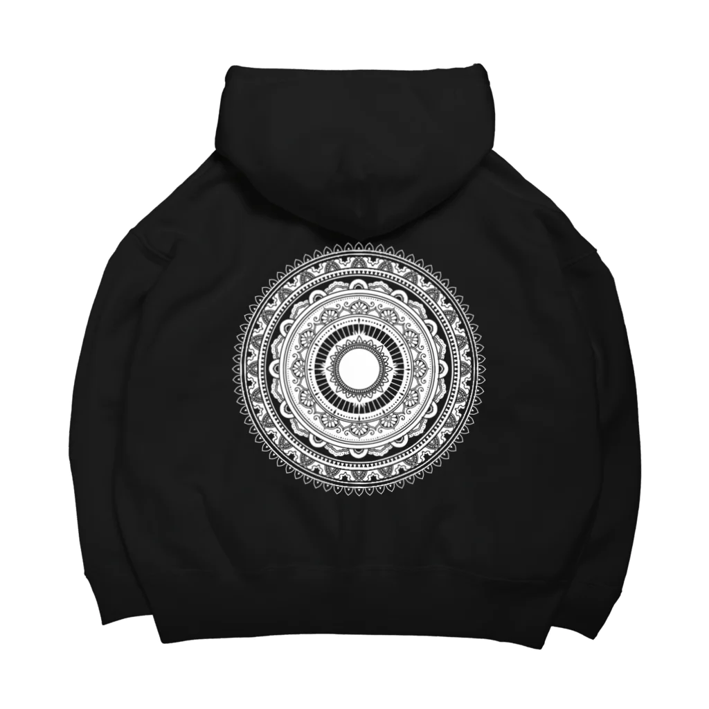 幽玄工房の曼荼羅2 Big Hoodie