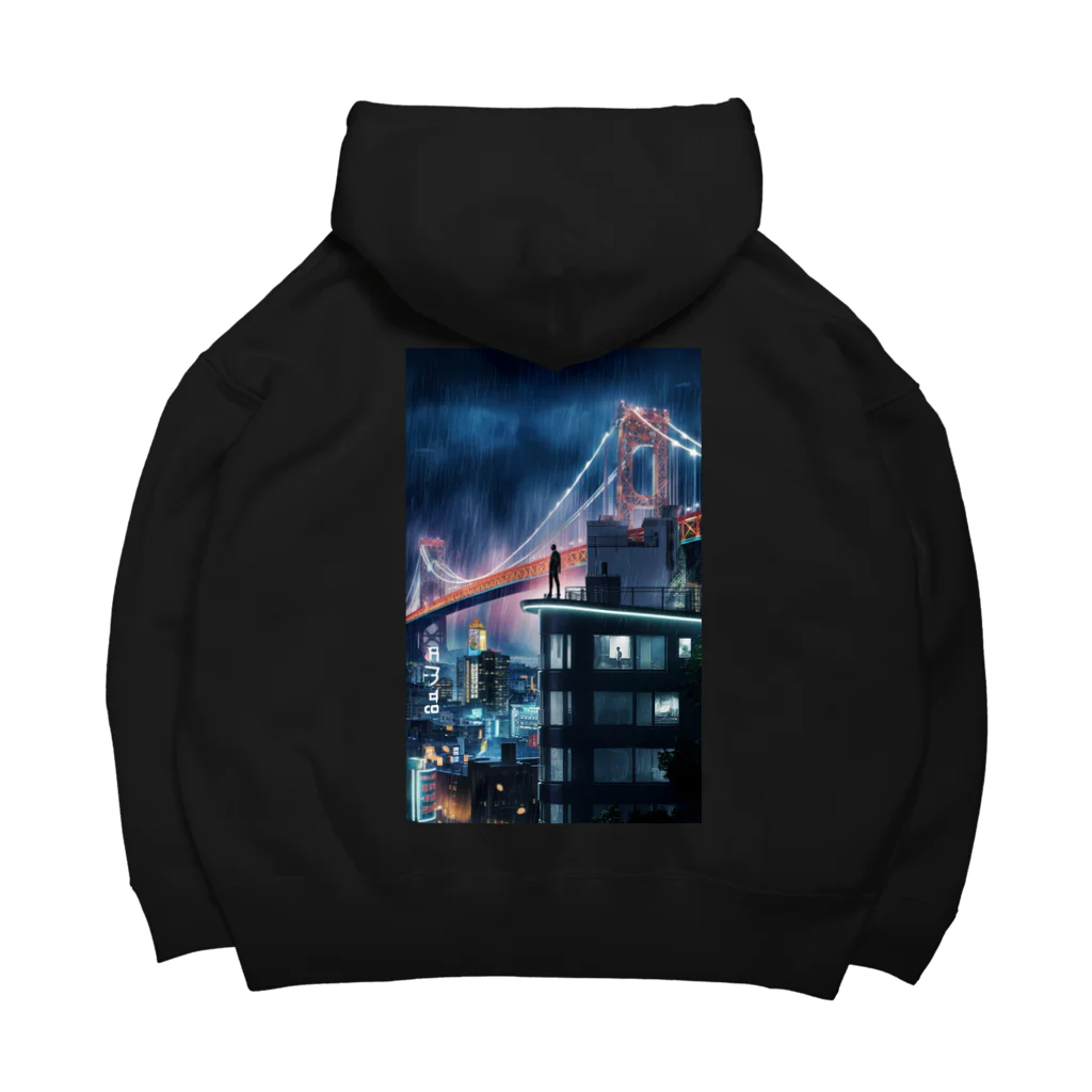 kimotsuki1の俯瞰 Big Hoodie