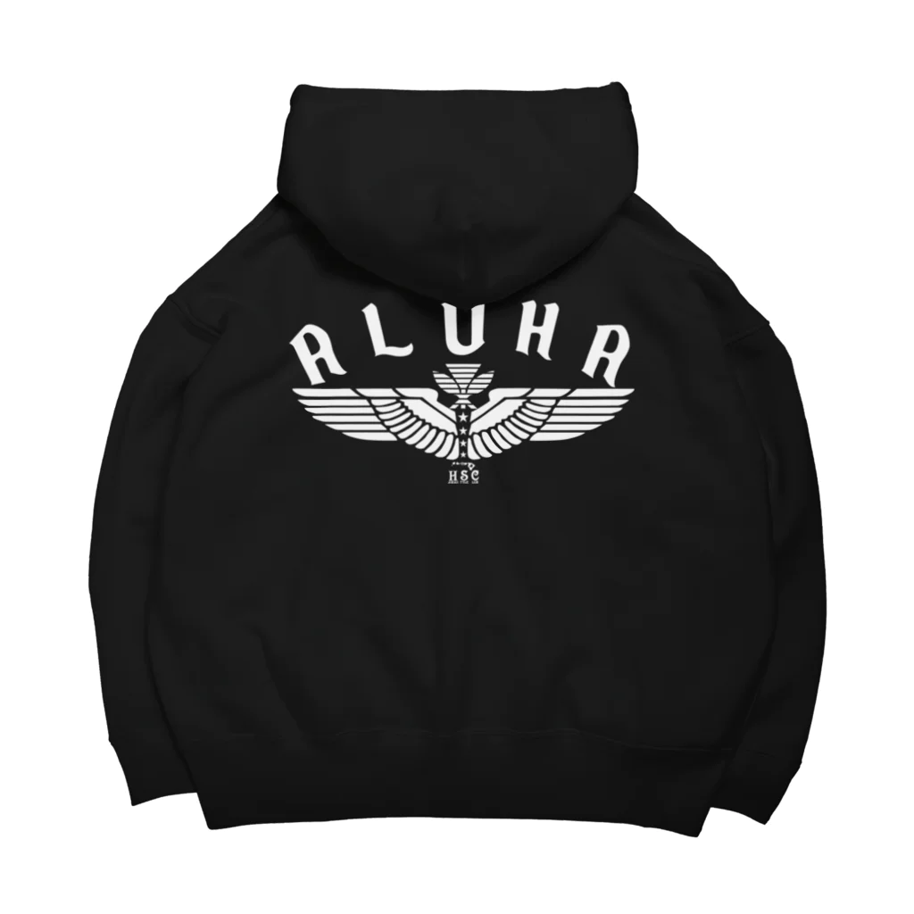 ハワイスタイルクラブの〔Back Print〕Aloha Wing Big Hoodie