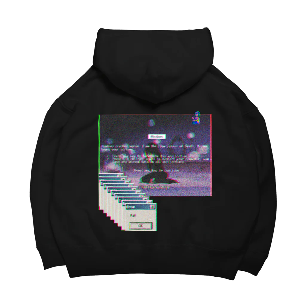 0t4のERROR Big Hoodie