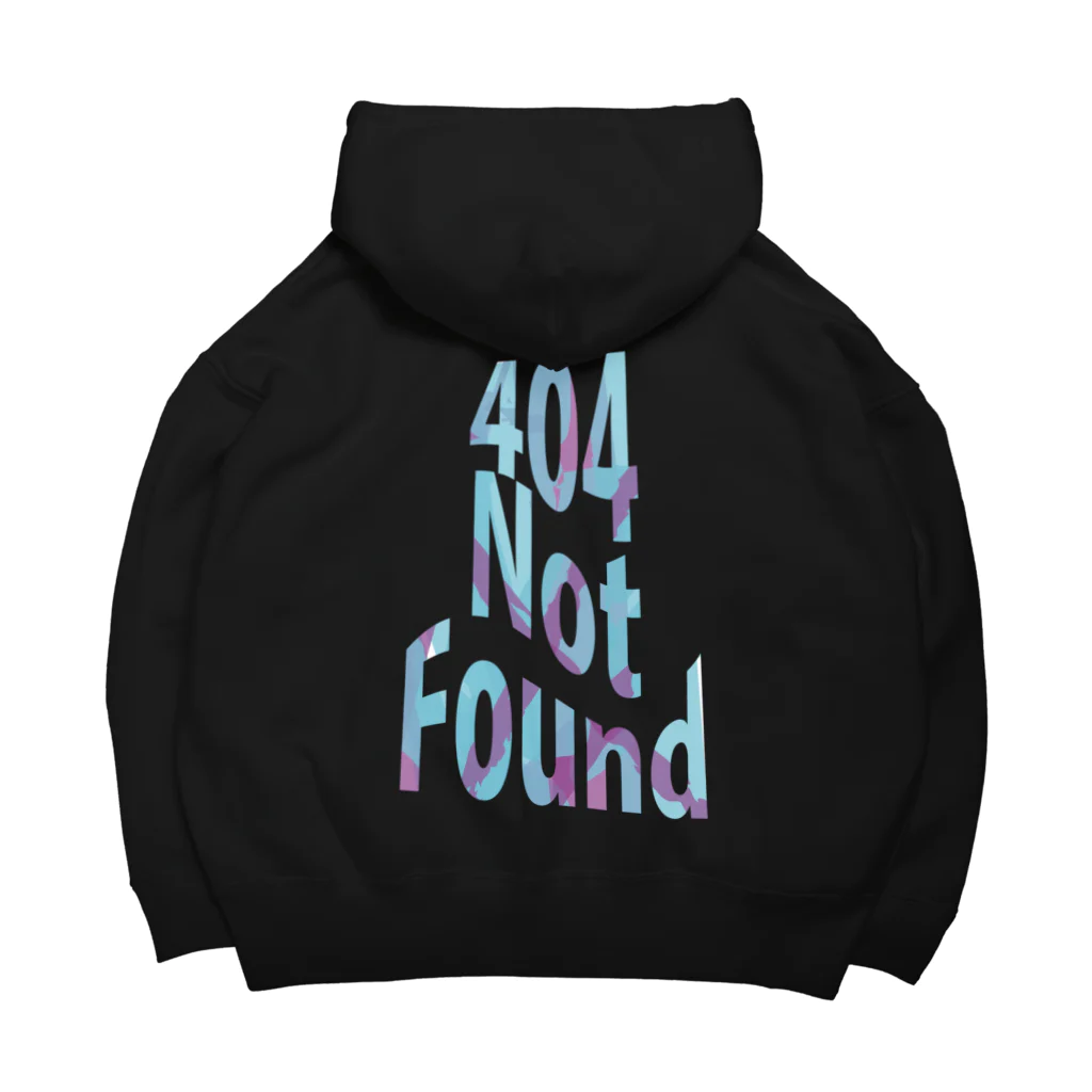 4○△□4 / よんまるさんかくしかくよんの404 Not Found 幻 ビッグシルエットパーカー