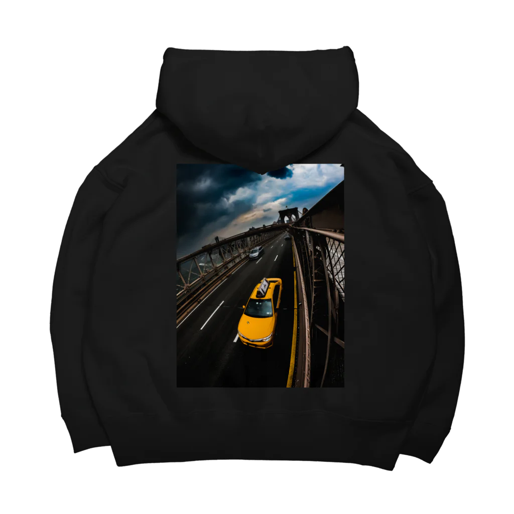 T-shopのBrooklyn Bridge ビッグシルエットパーカー