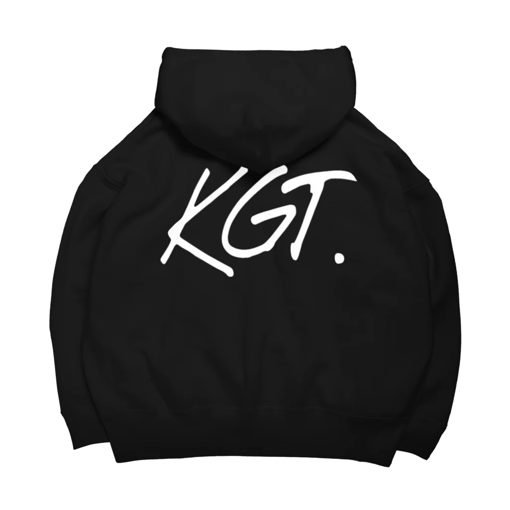 \ KGT. SHOP /の傀儡(くぐつ)ロゴ ビッグシルエットパーカー