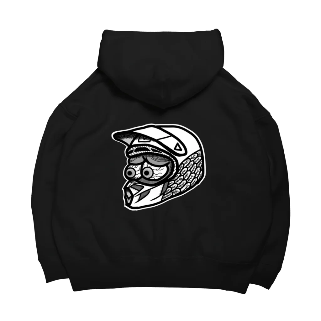 バイク好きのTシャツ屋のオフメット(怒)ビッグシルエットパーカー Big Hoodie