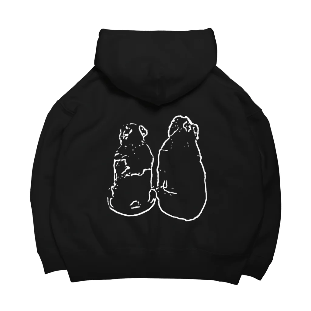 RBONTのブル ビッグパーカー Big Hoodie