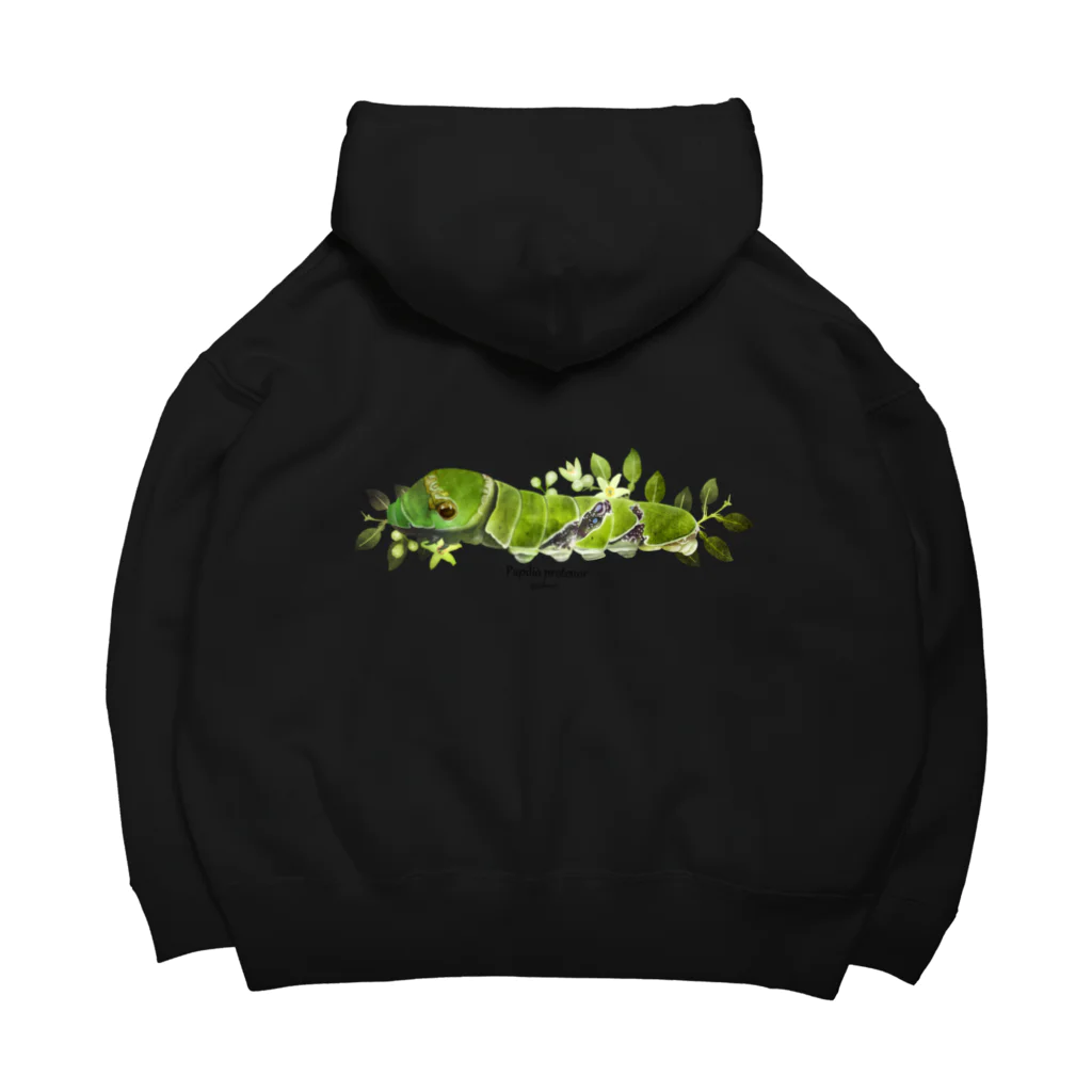 OJIKのクロアゲハイモムシ Big Hoodie