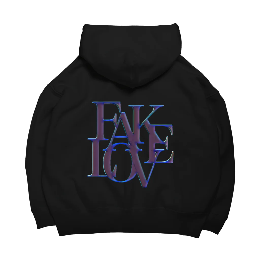 faveのfakelove ビッグシルエットパーカー ビッグシルエットパーカー