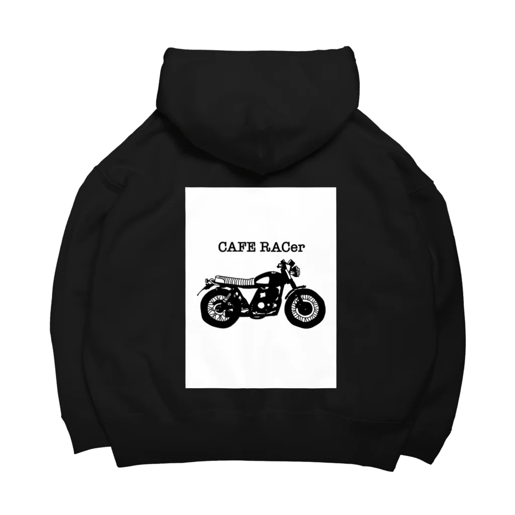 カフェレーサーKのカフェレーサー大好き人 Big Hoodie