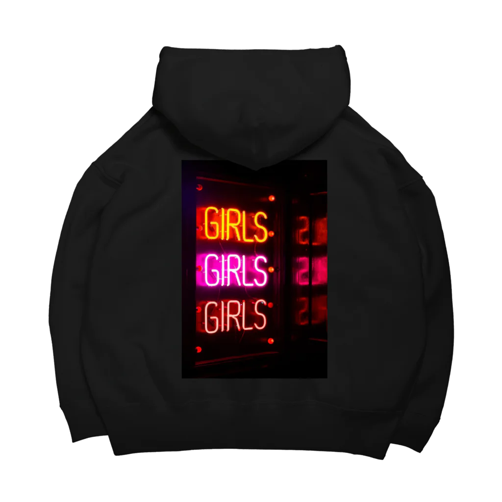 shottaro's roomのGirls Girls Girls Big Hoodie