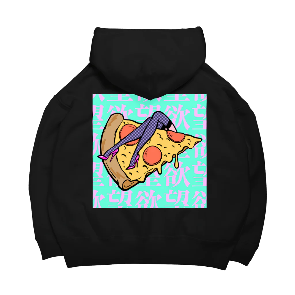 Mieko_Kawasakiの欲望のピザ🍕　GUILTY PLEASURE PIZZA HIGH HEEL Big Hoodie