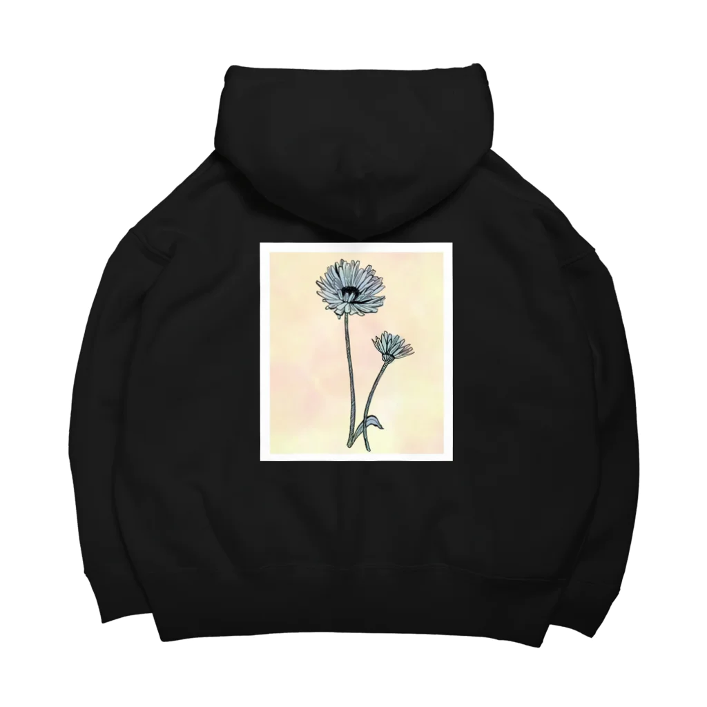 Lâcheのflowerart graphic big parker Big Hoodie