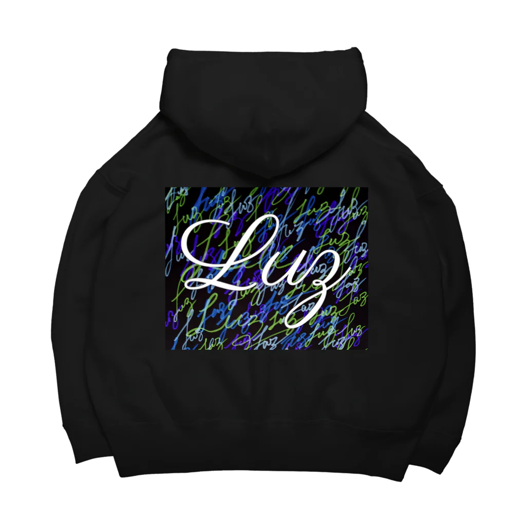 Luz(ルス)の部屋のMy name is(黒) Big Hoodie