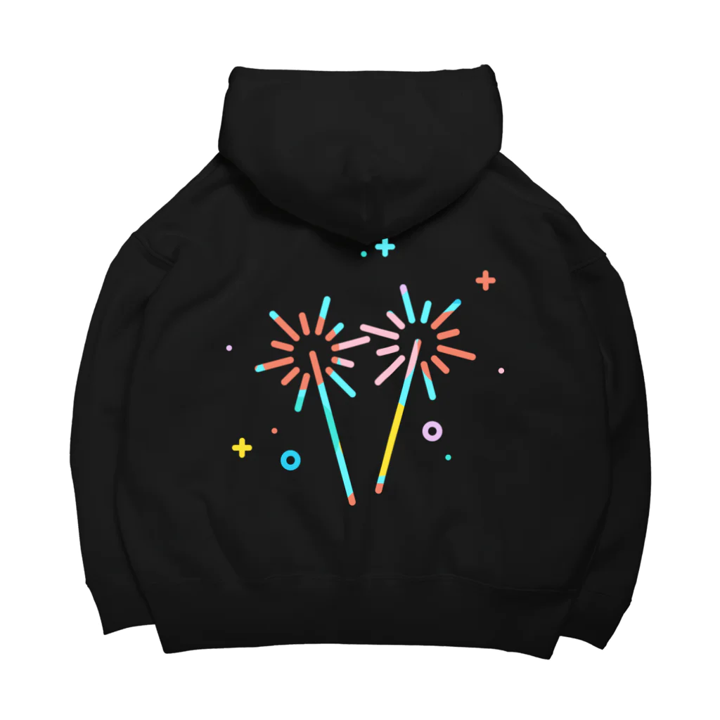 SANKAKU DESIGN STOREの奪われた夏のひととき。 文字なし Big Hoodie