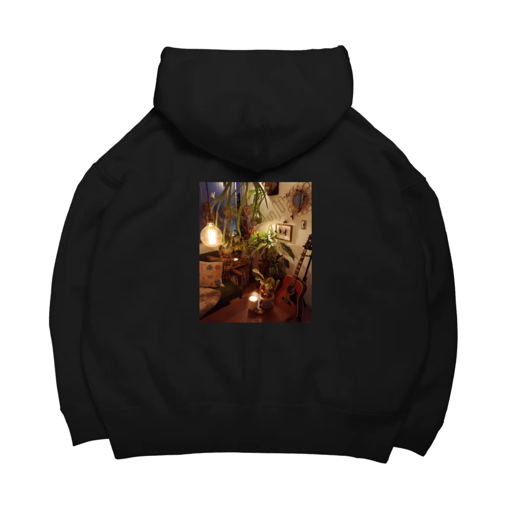 SHINTERIOR.TOKYOのBotanical Living Room-Night-01 Big Hoodie