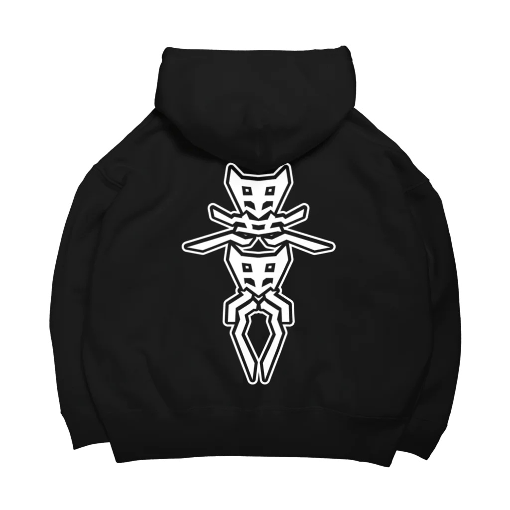 SHRIMPのおみせの「異界」ビッグシルエットパーカー Big Hoodie