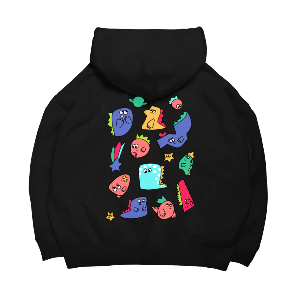 ほんわかマーケットのからふるモンスター Big Hoodie