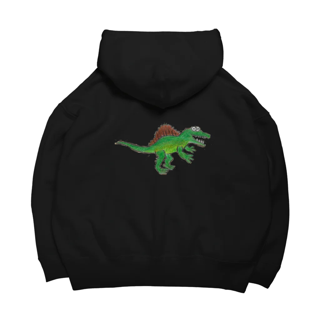 けびんさんアトリエのスピノサウルス Big Hoodie