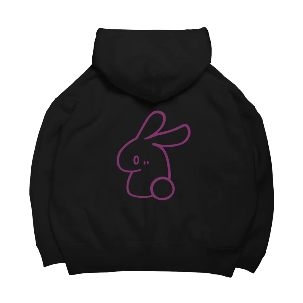 Griffin六三のRabbit ビッグシルエットパーカー