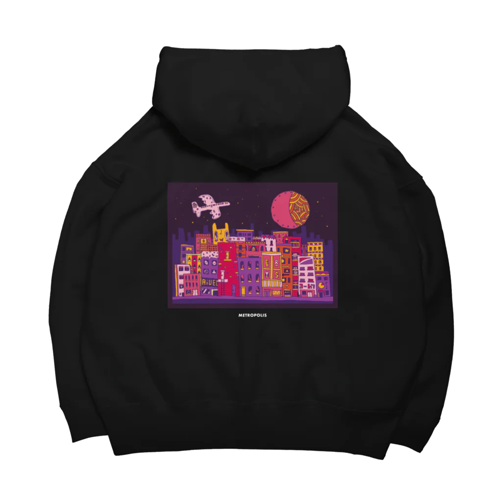 ebibananaのMetropolis パーカー/ビッグシルエットパーカー Big Hoodie