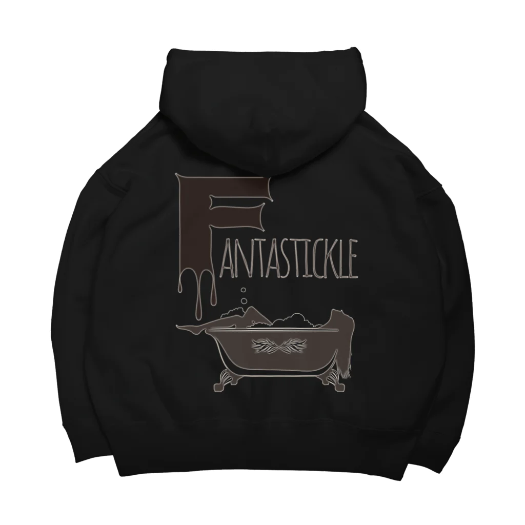 蜜ʕ•ﻌ•✻のFantastickle(ミルクチョコ・フチあり) Big Hoodie