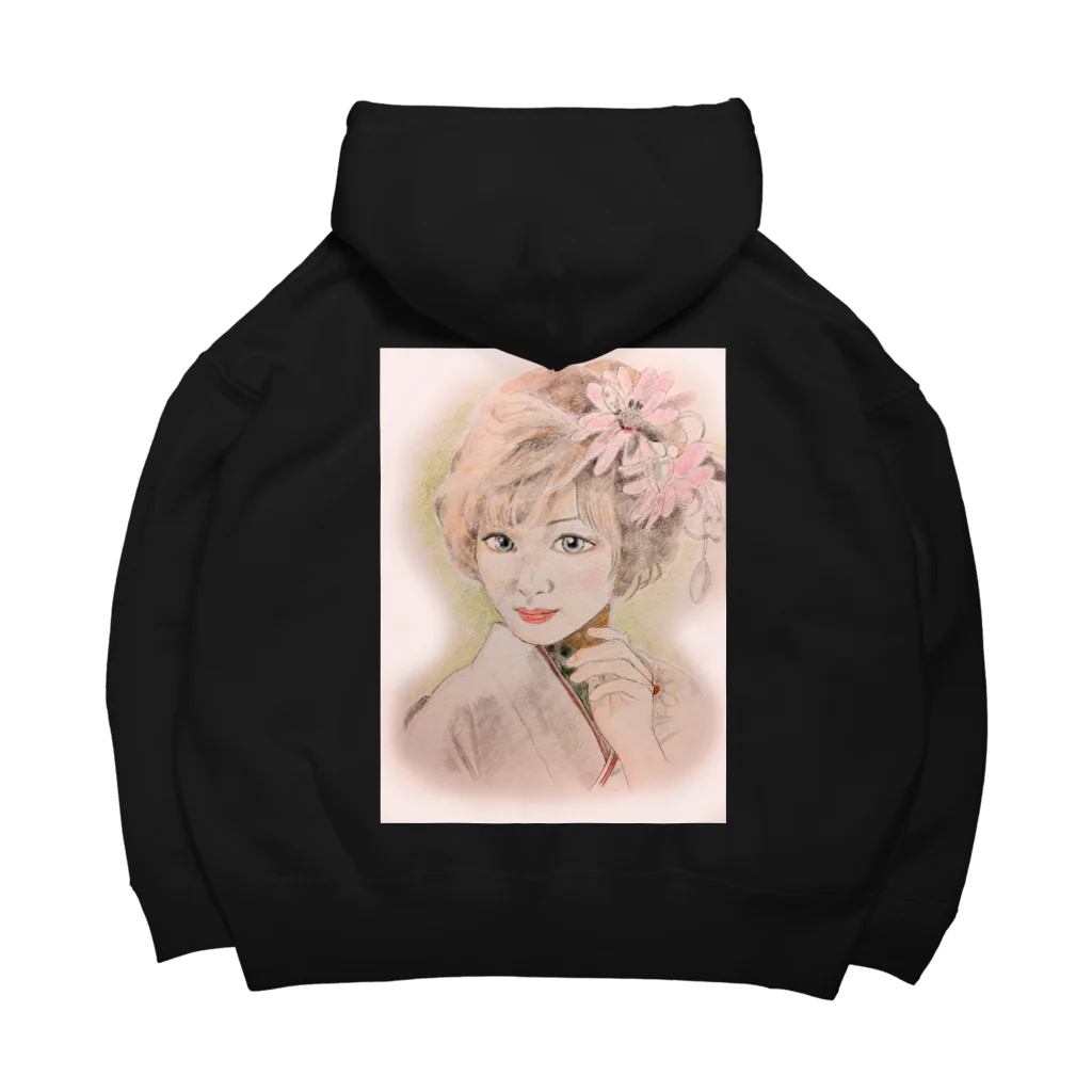 keikororinのKIMONOgirl Big Hoodie