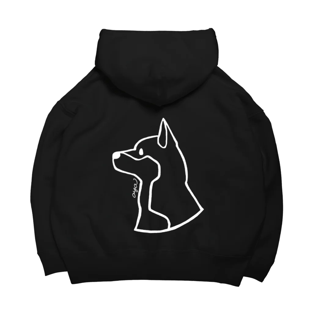 aya1の柴犬〈白線〉 Big Hoodie