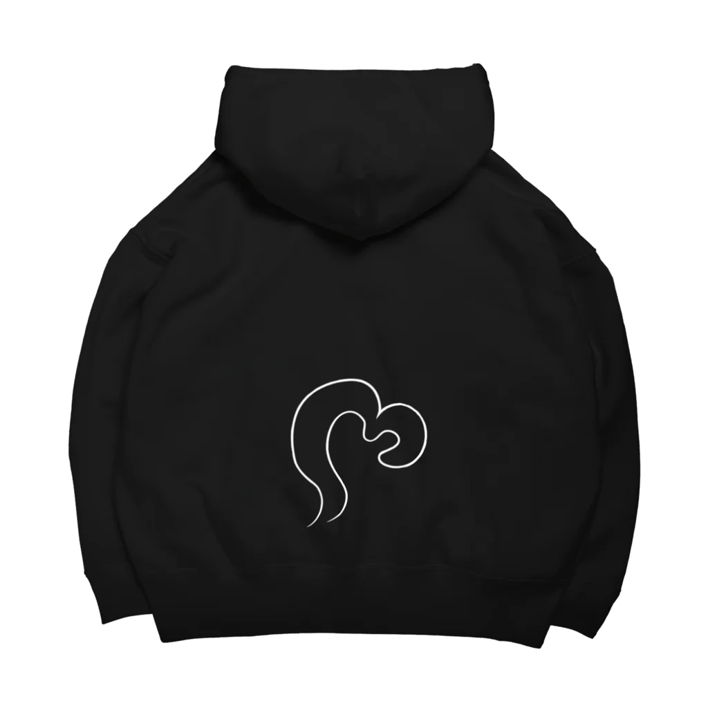 Himameの病みねこパーカー Big Hoodie