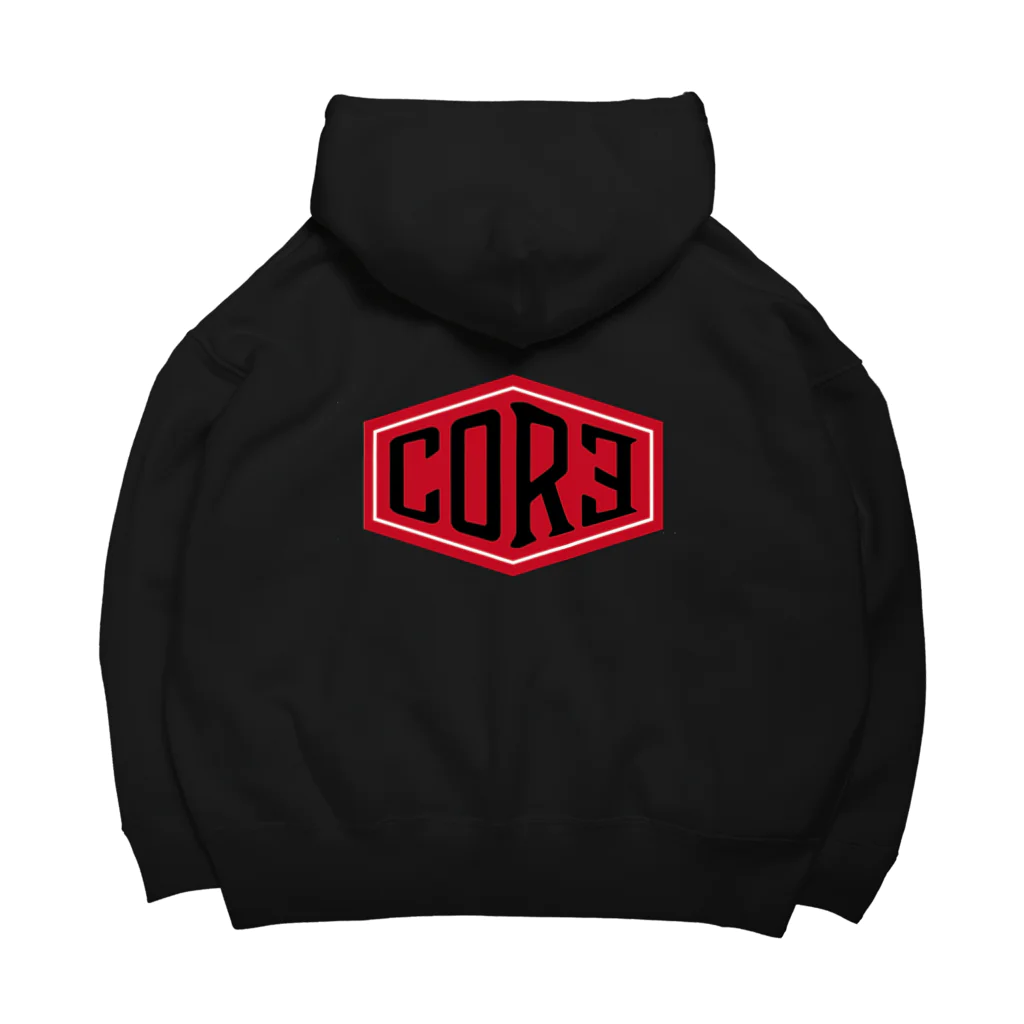 BODY COREのCORE RED MARK Big Hoodie