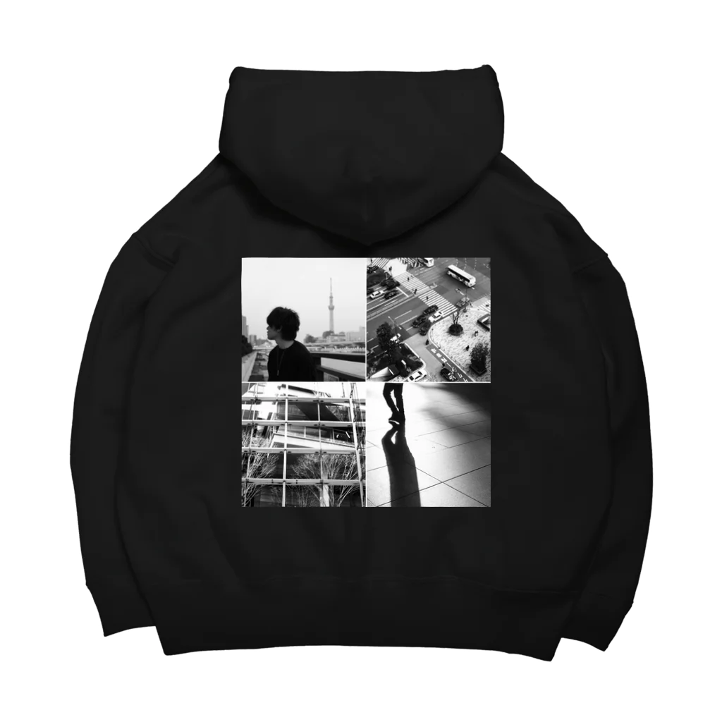 photo-kiokuのTOKYOコラージュ Big Hoodie